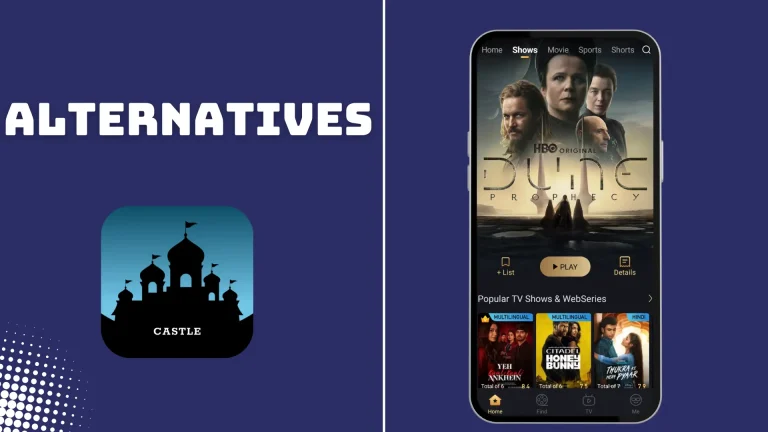 Alternate Streaming Apps like Castle App